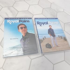 ROYAL PAINS TV-Series Seasons FOUR AND SEVEN. Six Disc set.